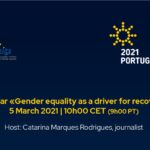 Webinar internacional apresenta resultados sobre igualdade de género e os impactos económicos da COVID-19