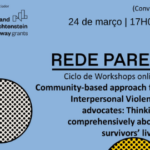 Rede Pares lança ciclo de workshops sobre violência contra as mulheres e violência doméstica