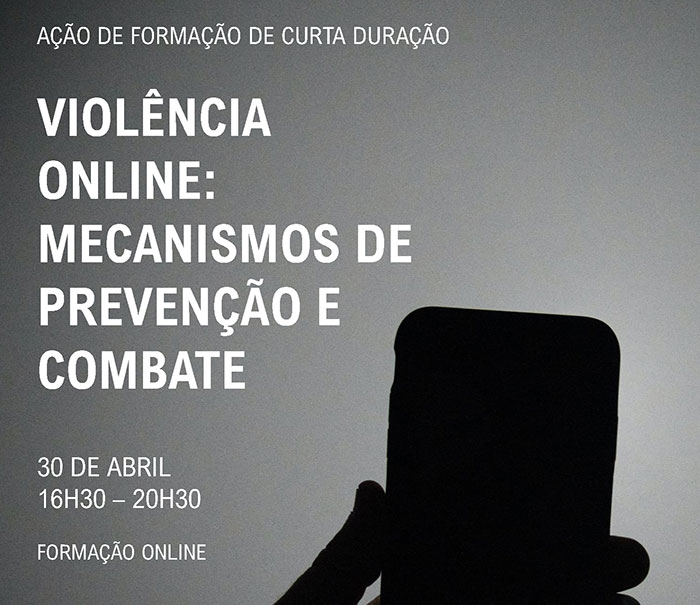 Formação "Violência online contra as mulheres: Mecanismos de prevenção e combate