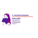 figuras sobrepostas, das caras de 3 mulheres de diferentes etnias. 6º Encontro Regional pelo Fim da Mutilação Genital Feminina.Moita 2022