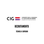 Logótipo CIG. recrutamento. técnico/a superior