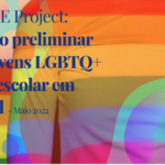 Título do estudo sobre imagem de pessoas com cores da bandeira LGBTI