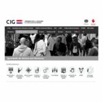 captura de ecrã da página igualdade de género em números do website da cig