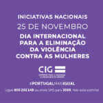 Iniciativas Nacionais 25 novembro