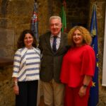 Fotografia da presidente da CIG, do vice-presidnete do Governo dos Açores e • Diretora Regional para a Promoção da Igualdade e Inclusão Social
