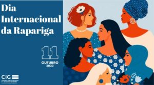 Imagem alusiva ao dia comemorativo com mulheres de várias etnias desenhadas