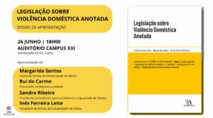 Imagem onde consta a capa do livro, a data e o local da sessão de apresnetação e as pessoas que irão intervir