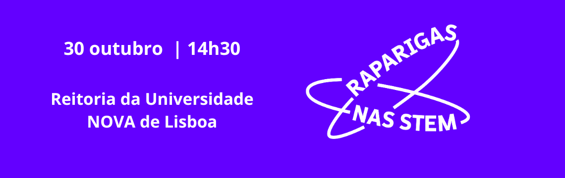 Banner lançamento programa raparigas stem