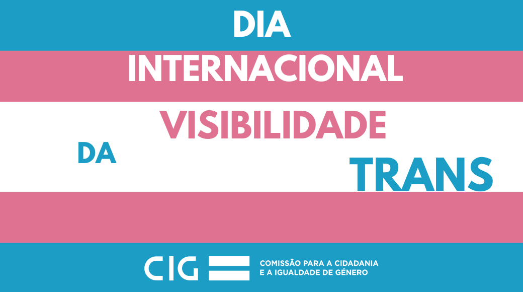 di ainternacional d visibilidade trans. logótipo da cig