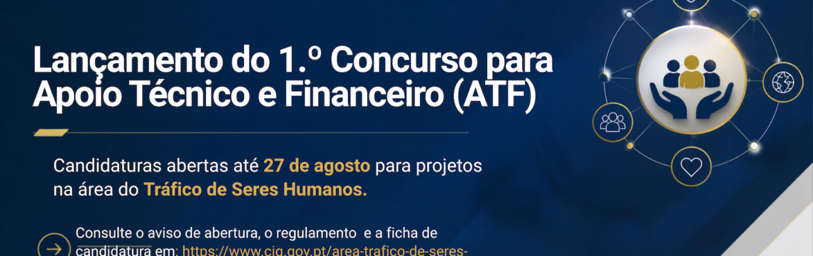 concurso apoio técnico e financeiro trafico de seres humanos