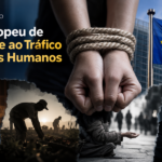 Banner do Dia Europeu de Combate ao Tráfico de Seres Humanos, 18 de outubro